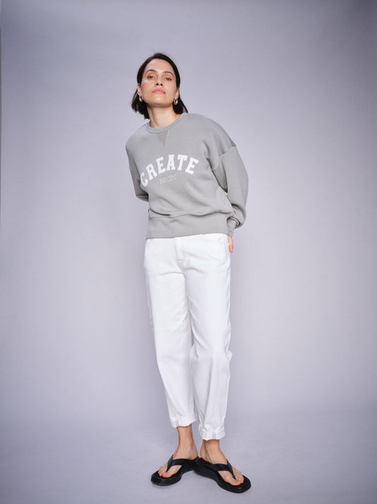 MMAymen Melo Ankle Jeans White