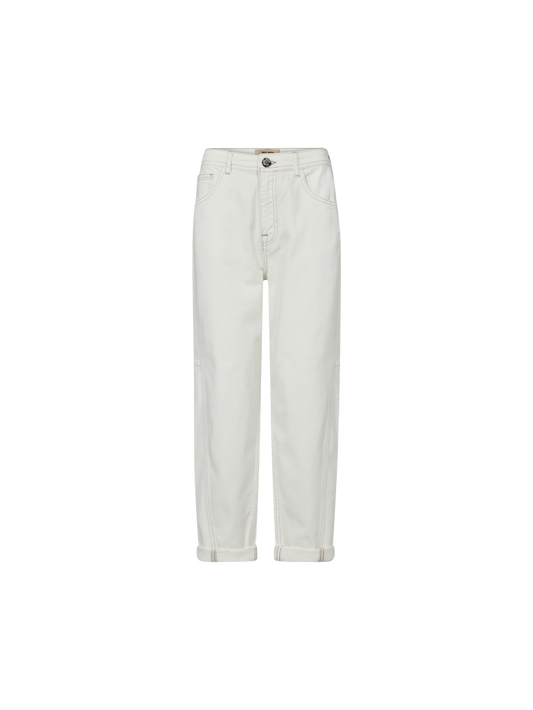 MMAymen Melo Ankle Jeans White