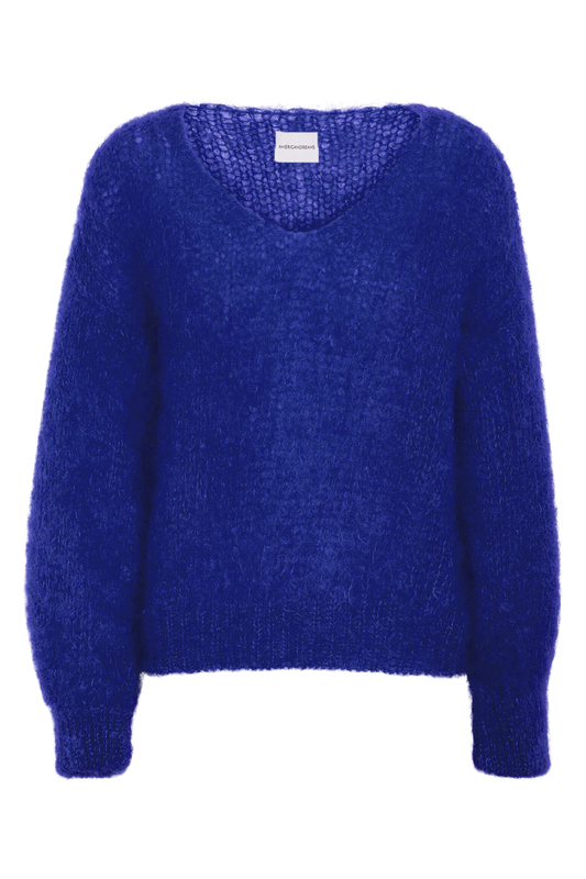 Milana LS Light  Mohair V-Neck Jumper