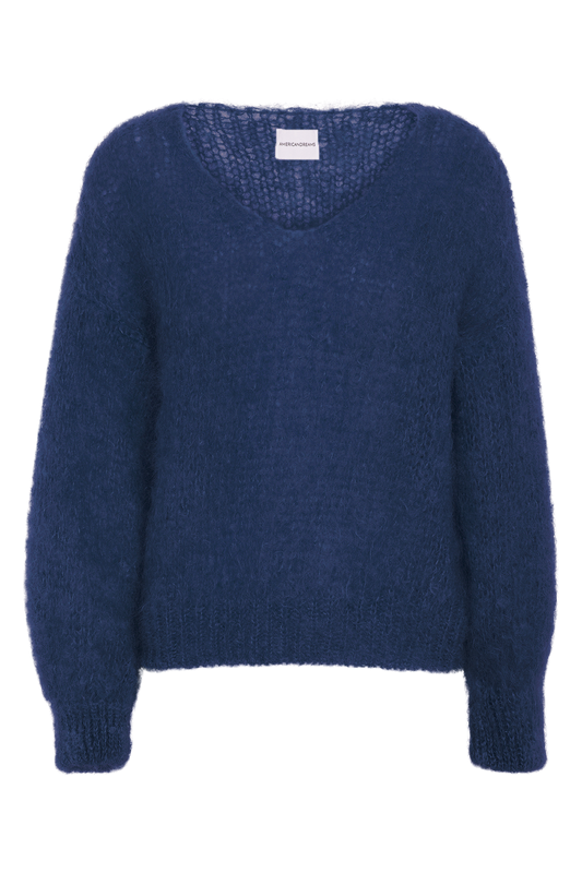 Milana LS Light  Mohair V-Neck Jumper