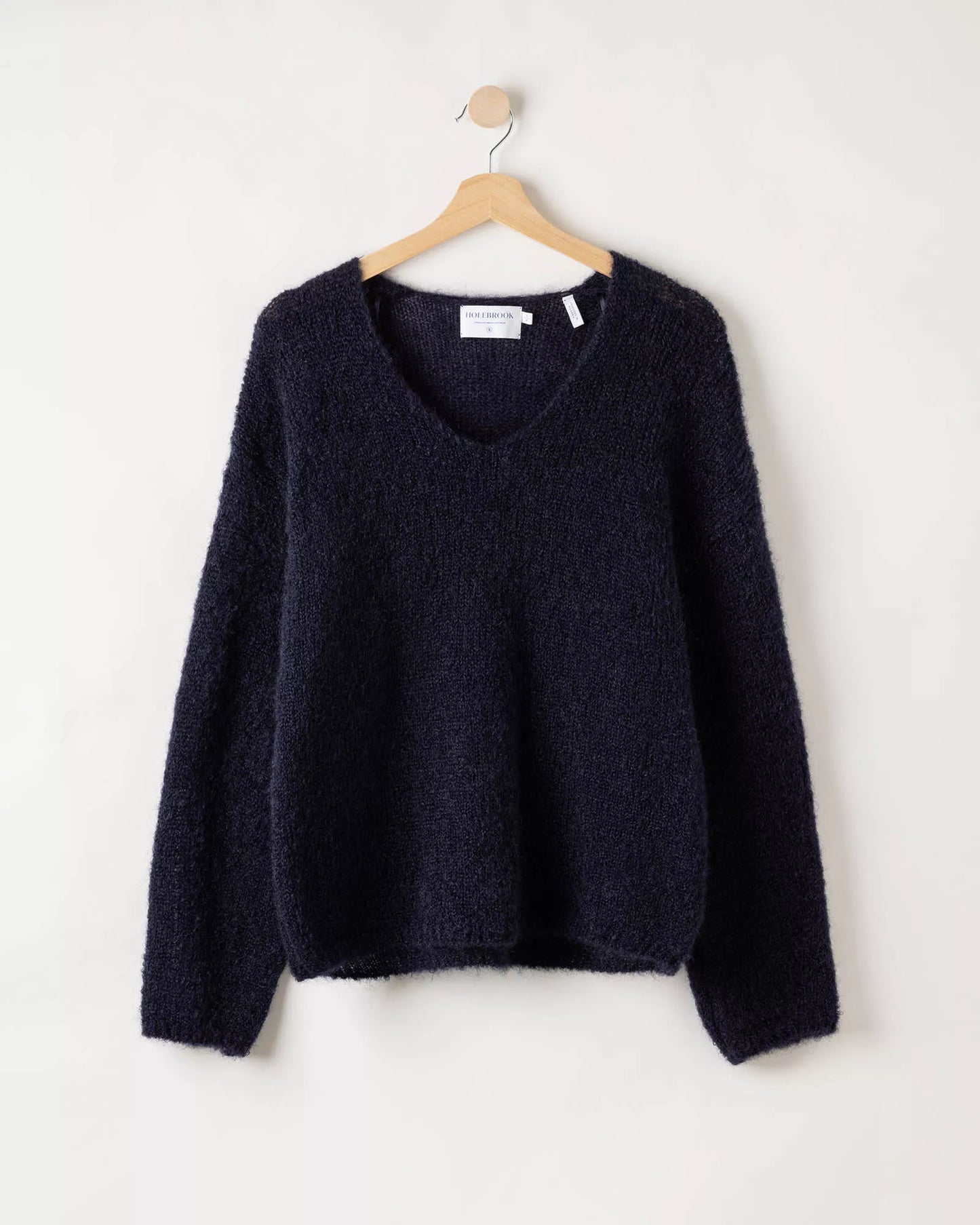 Lilian Mohair V-Neck Jumper
