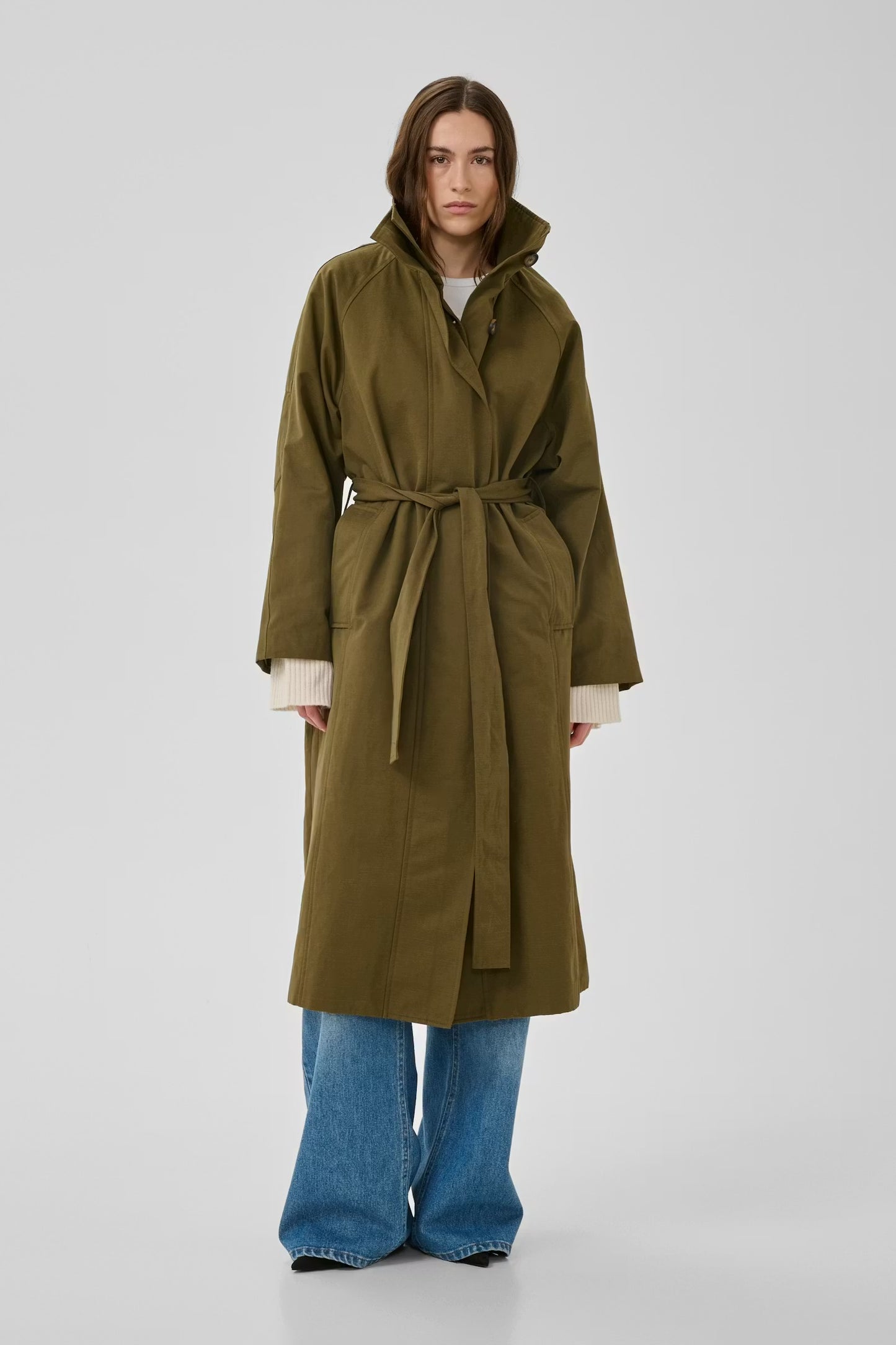 MWLyon Long Trenchcoat Capers
