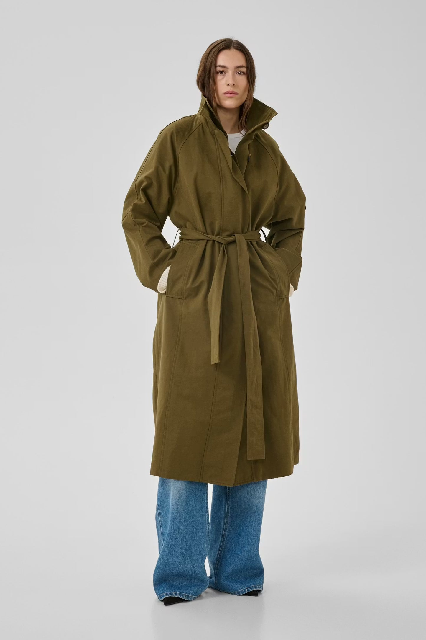 MWLyon Long Trenchcoat Capers