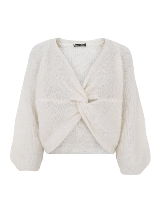 BCBjoerk Mohair Cross Jumper
