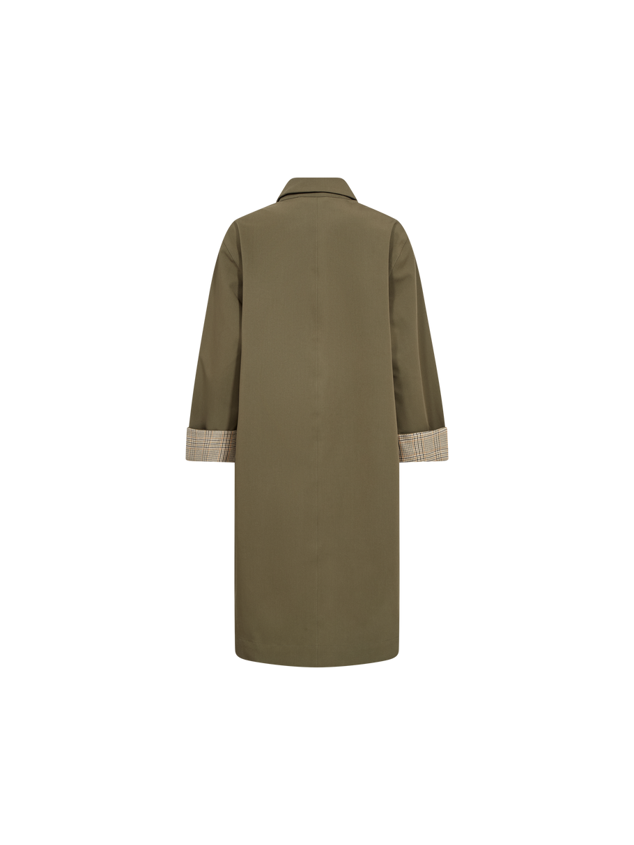 MMRiko Bora Trenchcoat Olive Night
