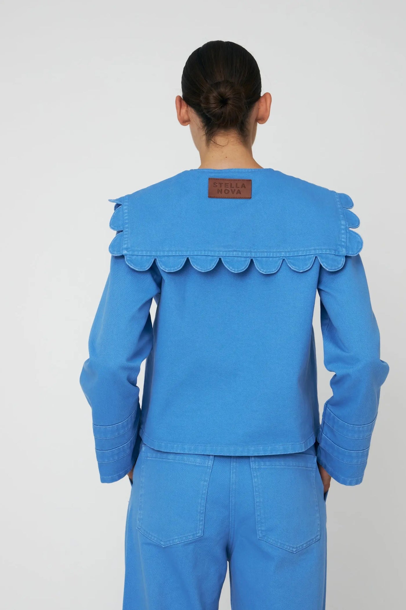Sailors Cotton Jacket Blue Coral