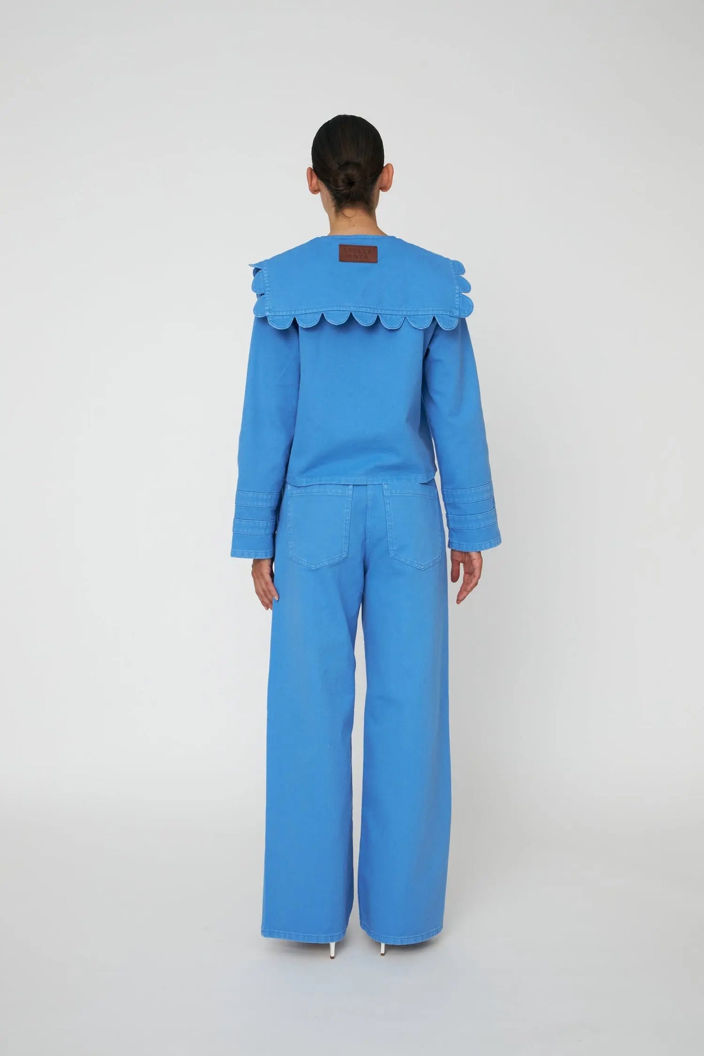 Sailors Cotton Jacket Blue Coral