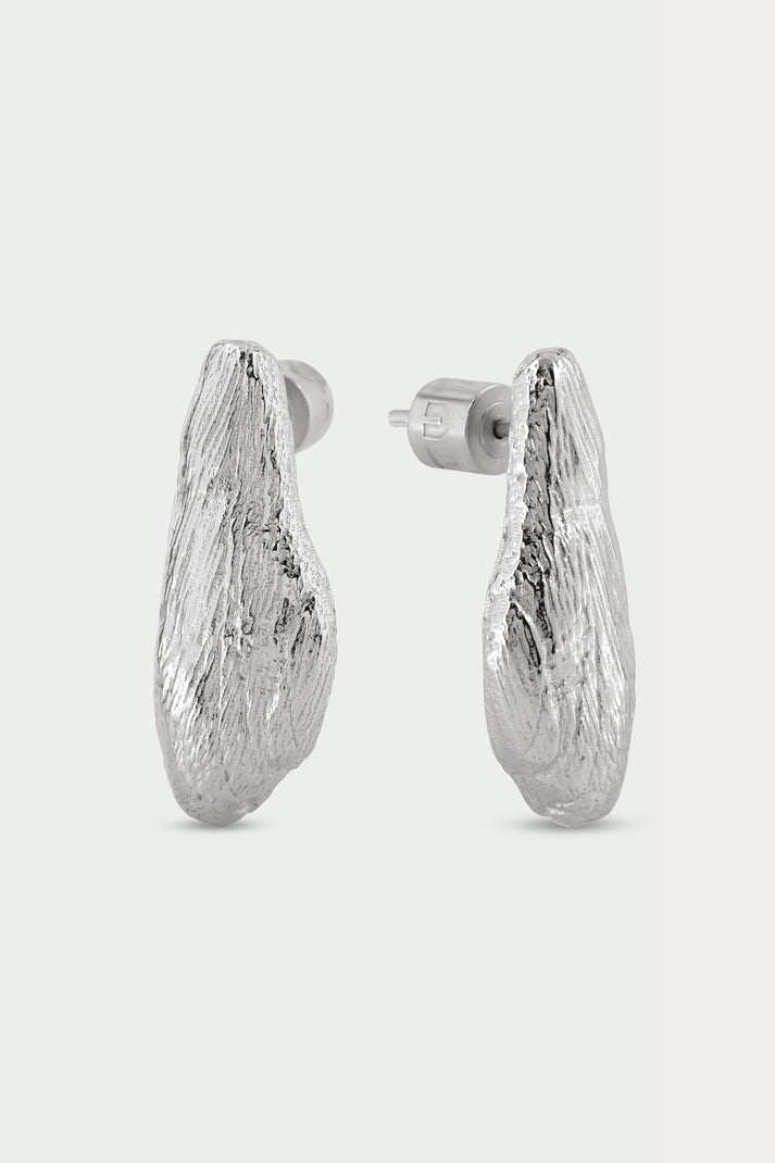 EA737S - Ashen Earrings Silver