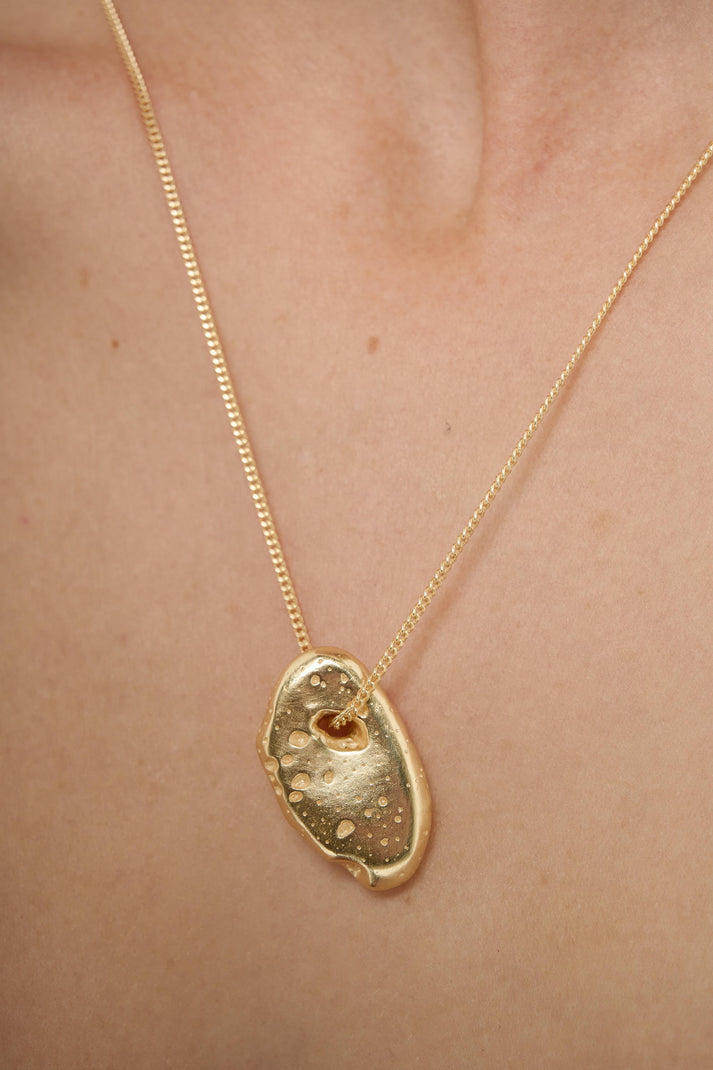EA798G - Fossil Necklace