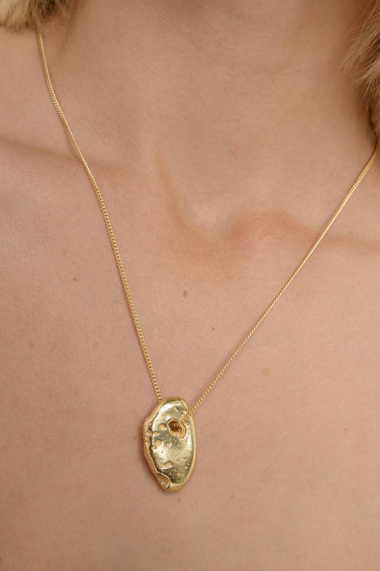EA798G - Fossil Necklace