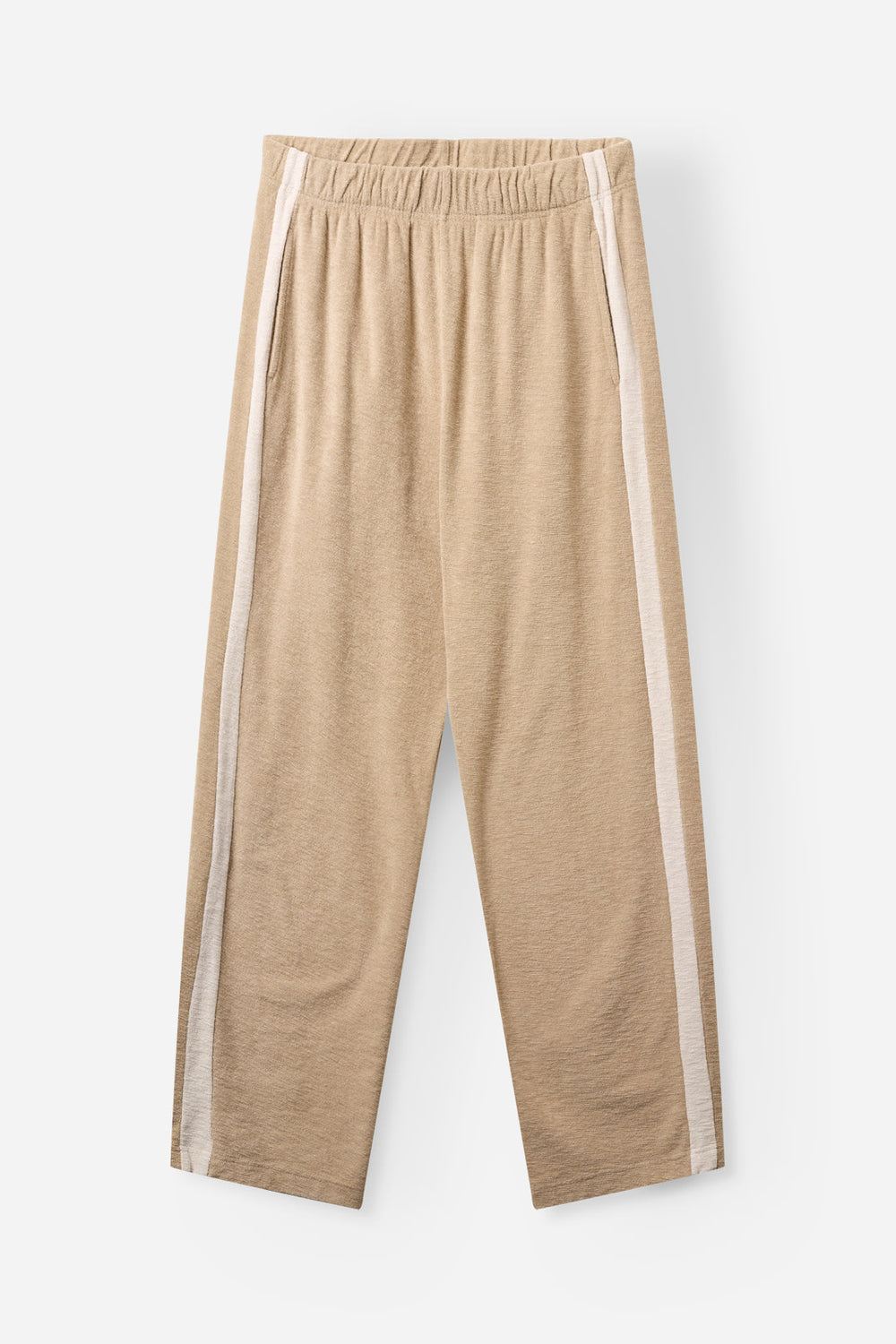 Camma Cotton/Jersey Trouser Khaki