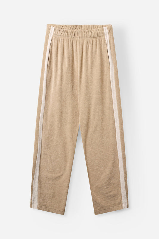 Camma Cotton/Jersey Trouser Khaki