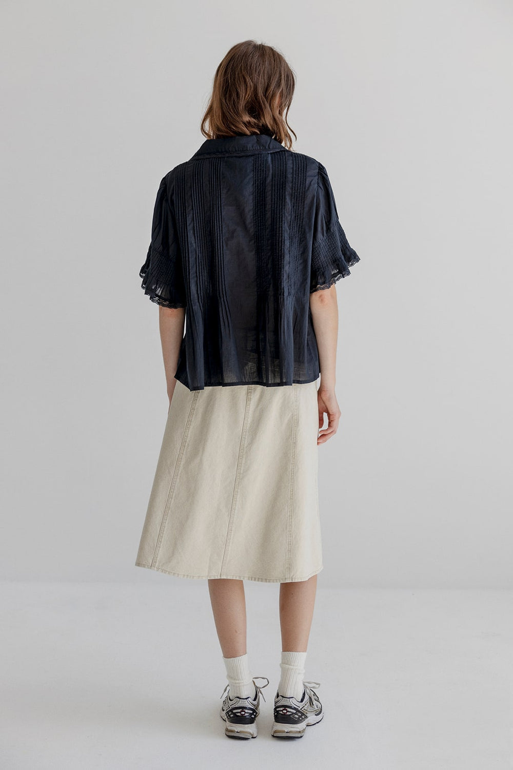 Gail Cotton Frill Shirt