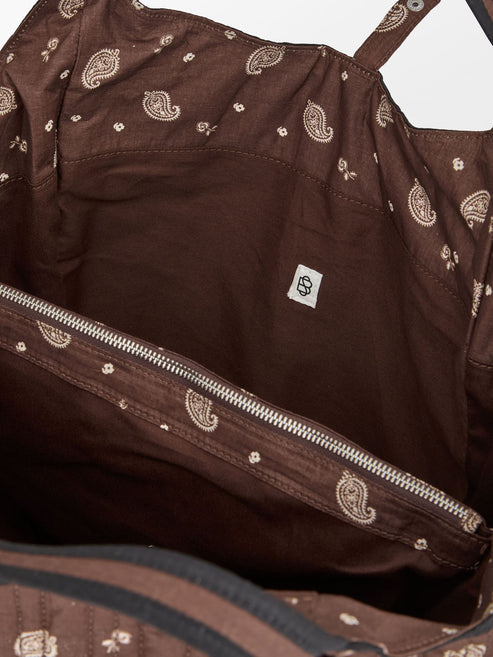 Bloom Paisley Raika Bag Chocolate
