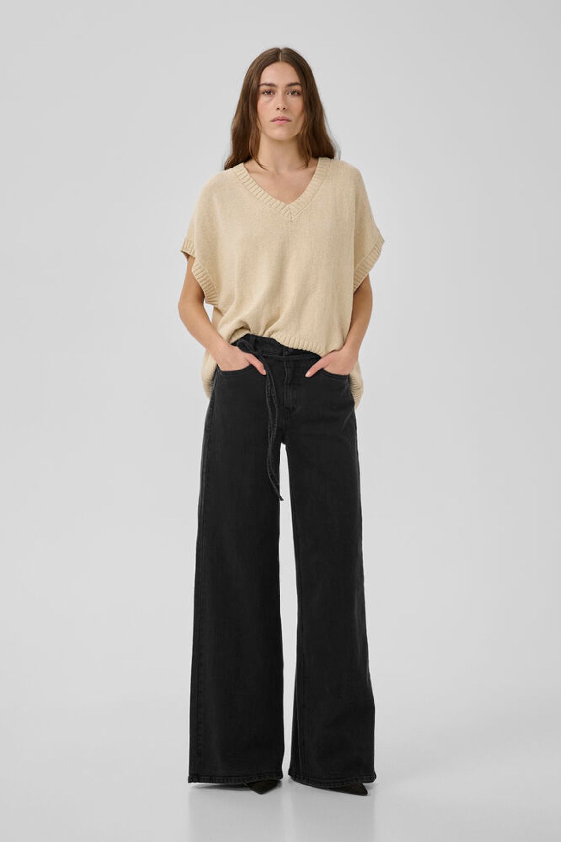 MWKaro X-Wide Jeans Dark Grey