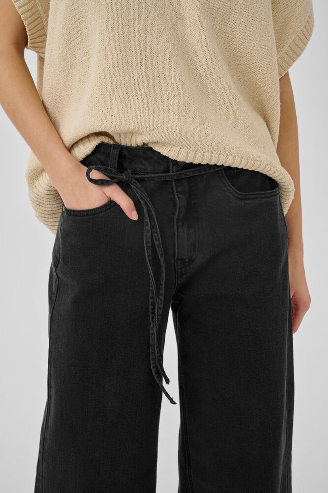 MWKaro X-Wide Jeans Dark Grey