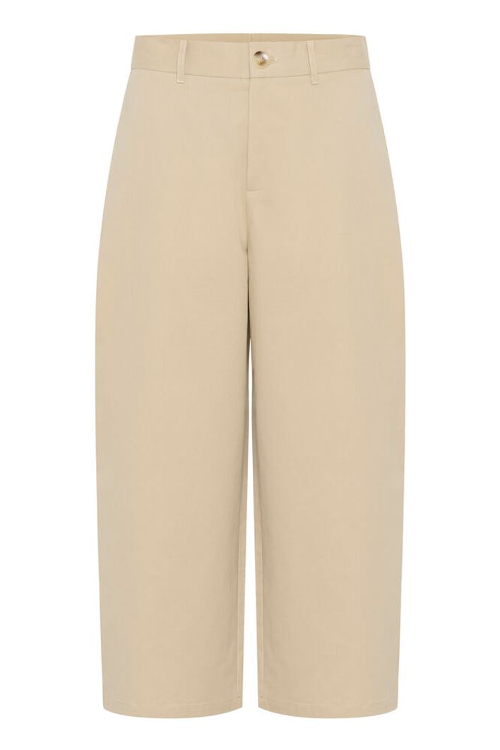 CindyMW Cotton Trouser Feather Beige
