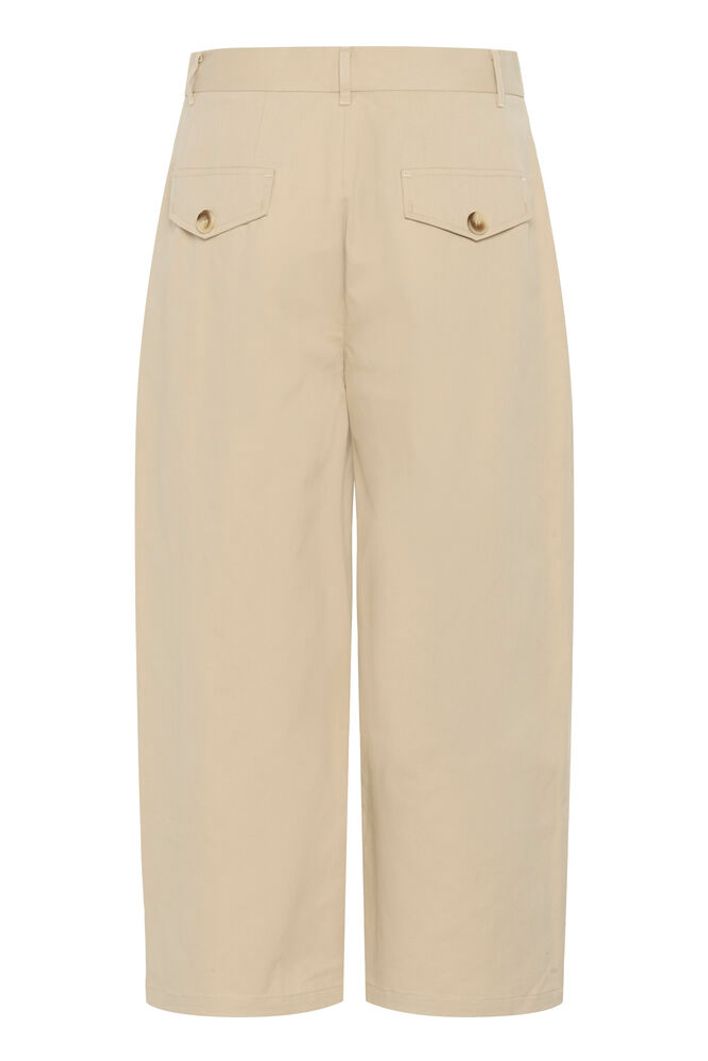CindyMW Cotton Trouser Feather Beige