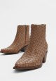 Terese Woven Italien Ankle Boot Nature