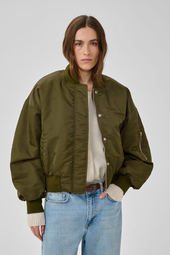 HelgaMW Classic Bomber Jacket Capers