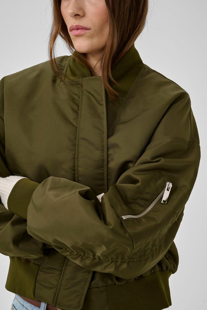 HelgaMW Classic Bomber Jacket Capers