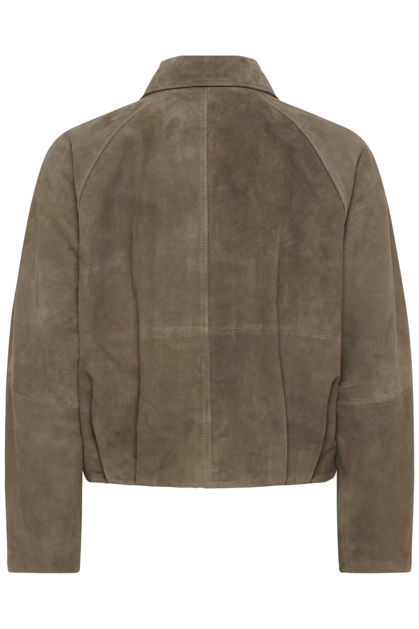 PetraMW Suede Bomber Jacket Major Brown