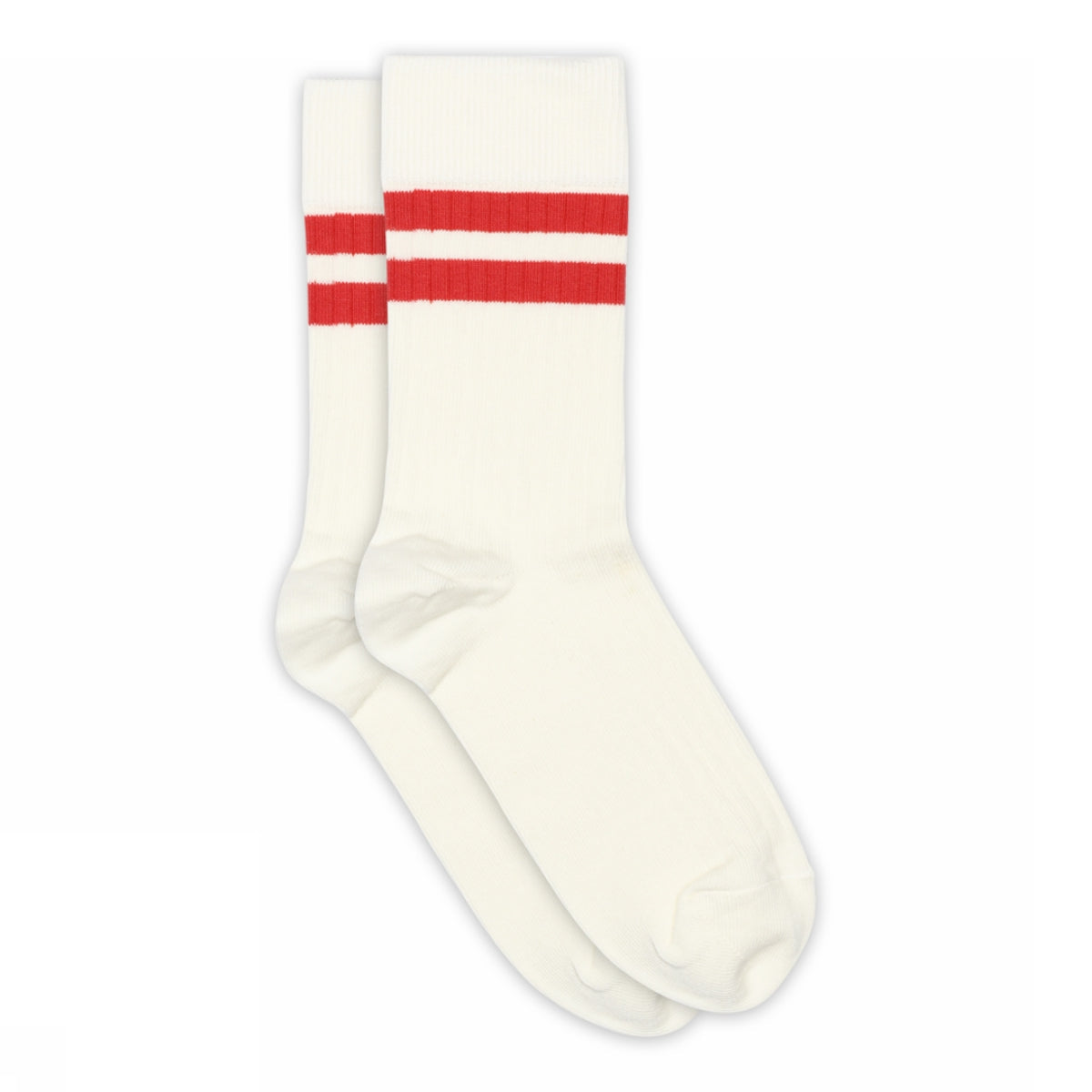 12-79729 Tina Sporty Striped Sock Tomato