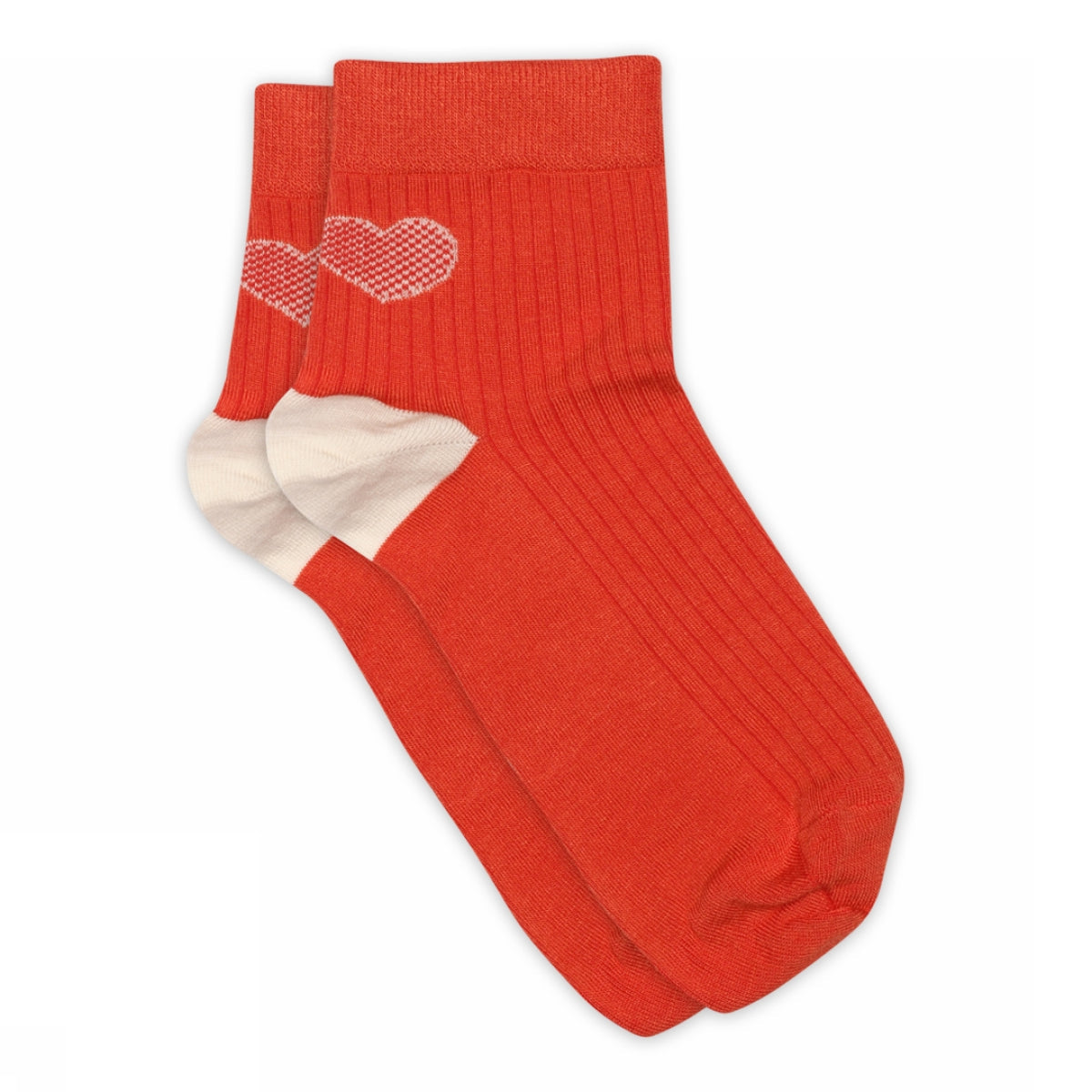 12-77777 Minna Short Sock with Heart