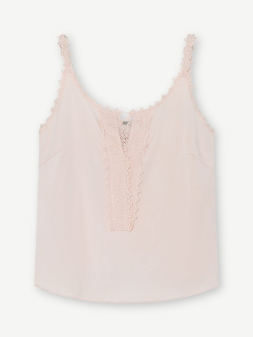 Gustav - Keza Lace Strap Top Soft Pink