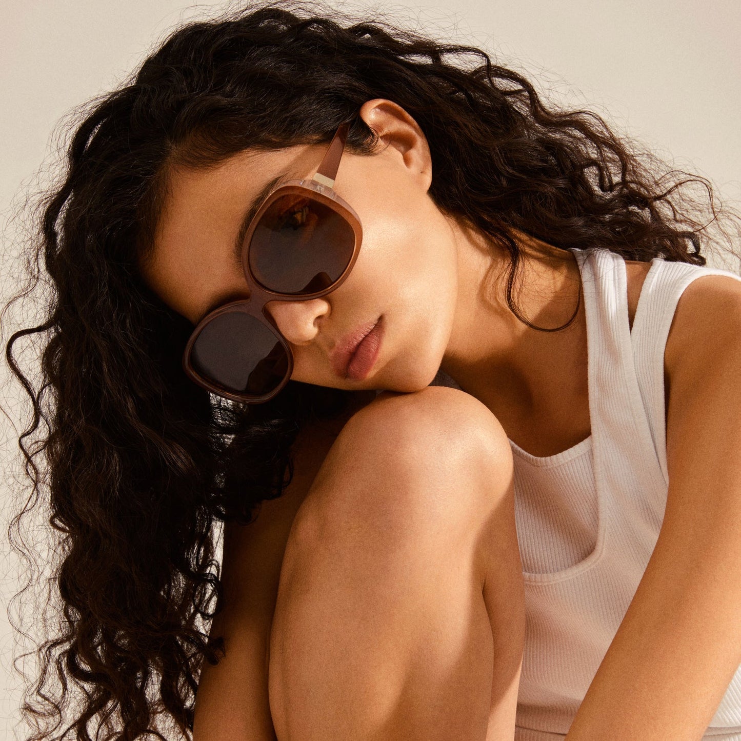 Parker Oversize Retro Sunglasses