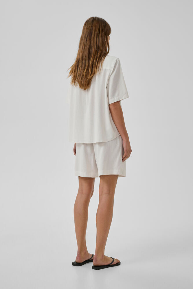 MWDias SS Boxy Shirt Bright White