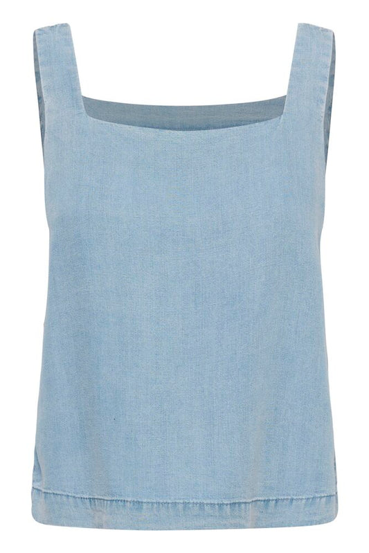 MWNelly Dias Top Light Blue