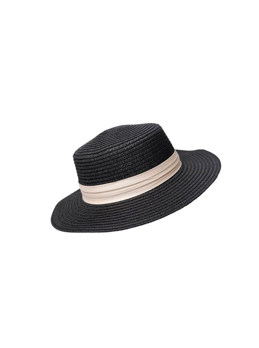 BCPositano Straw Hat Black
