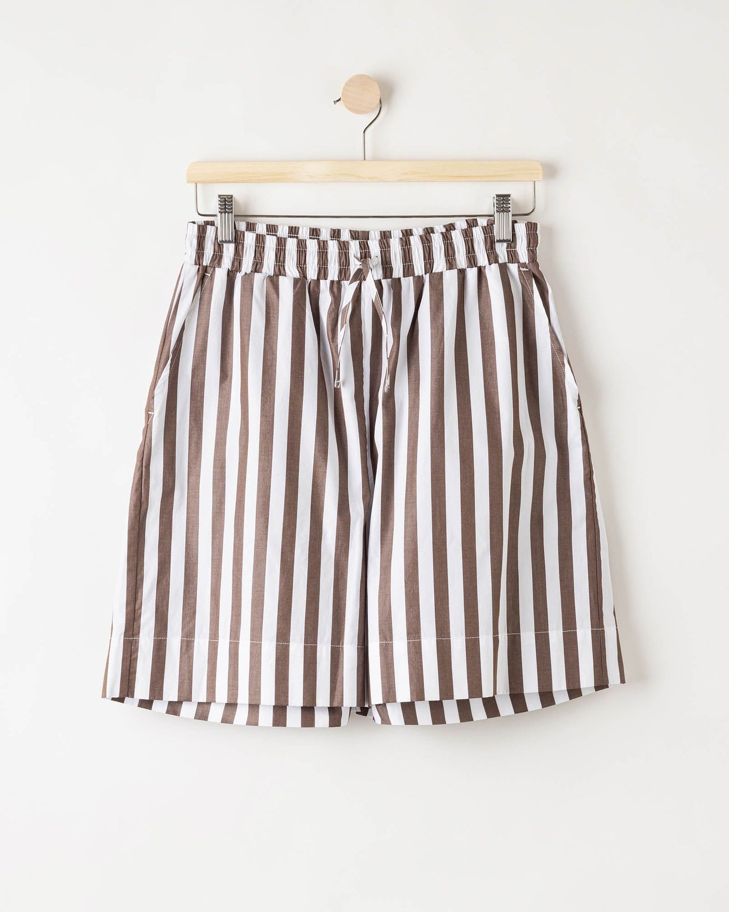 Marie Woven Cotton Shorts