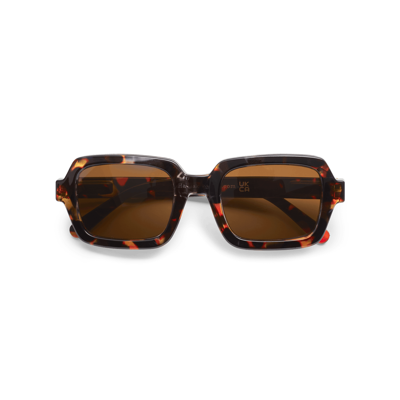 Square Sun Readers Tortois