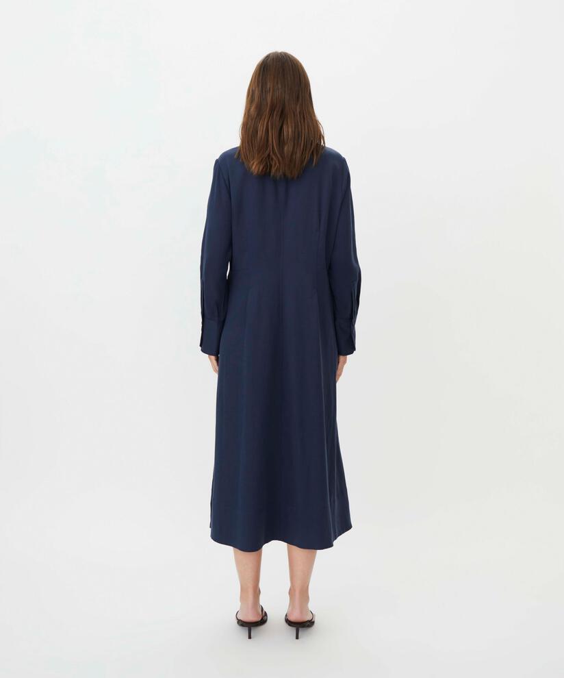 MaNysandra Shirt Dress Navy