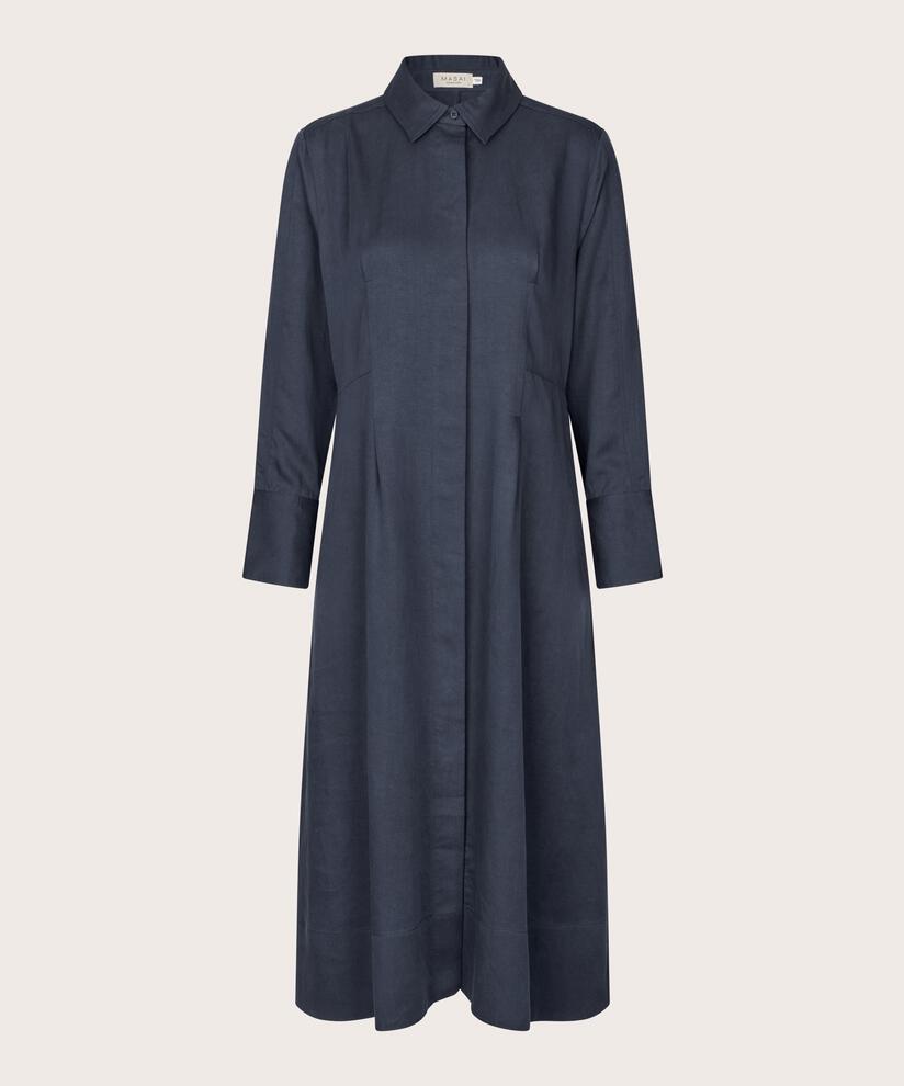 MaNysandra Shirt Dress Navy