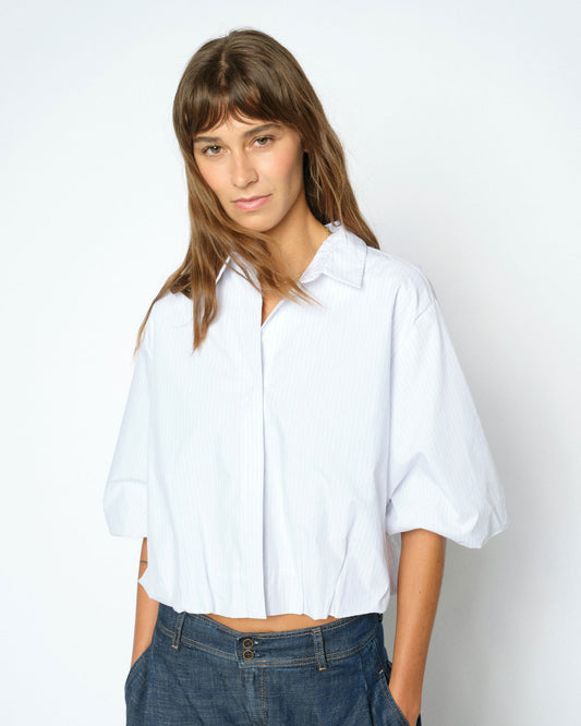 MMMaxime Nylah Shirt Bright White