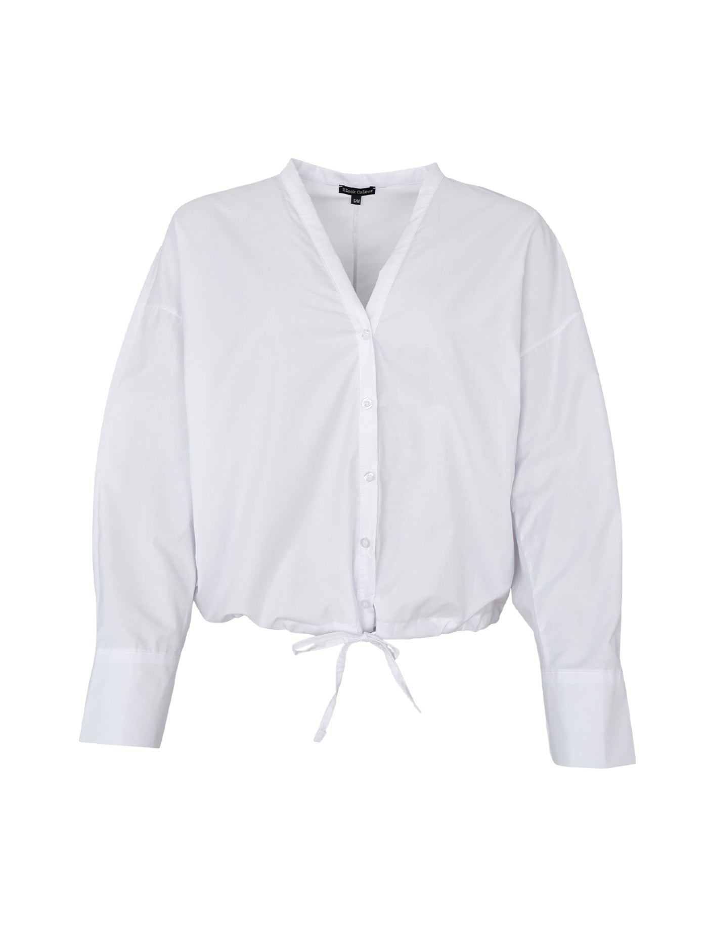 BCElana Drawstring Shirt White