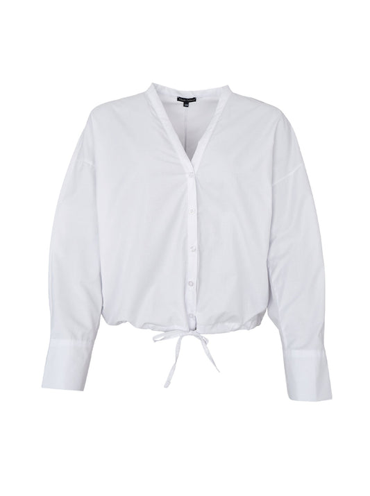 BCElana Drawstring Shirt White