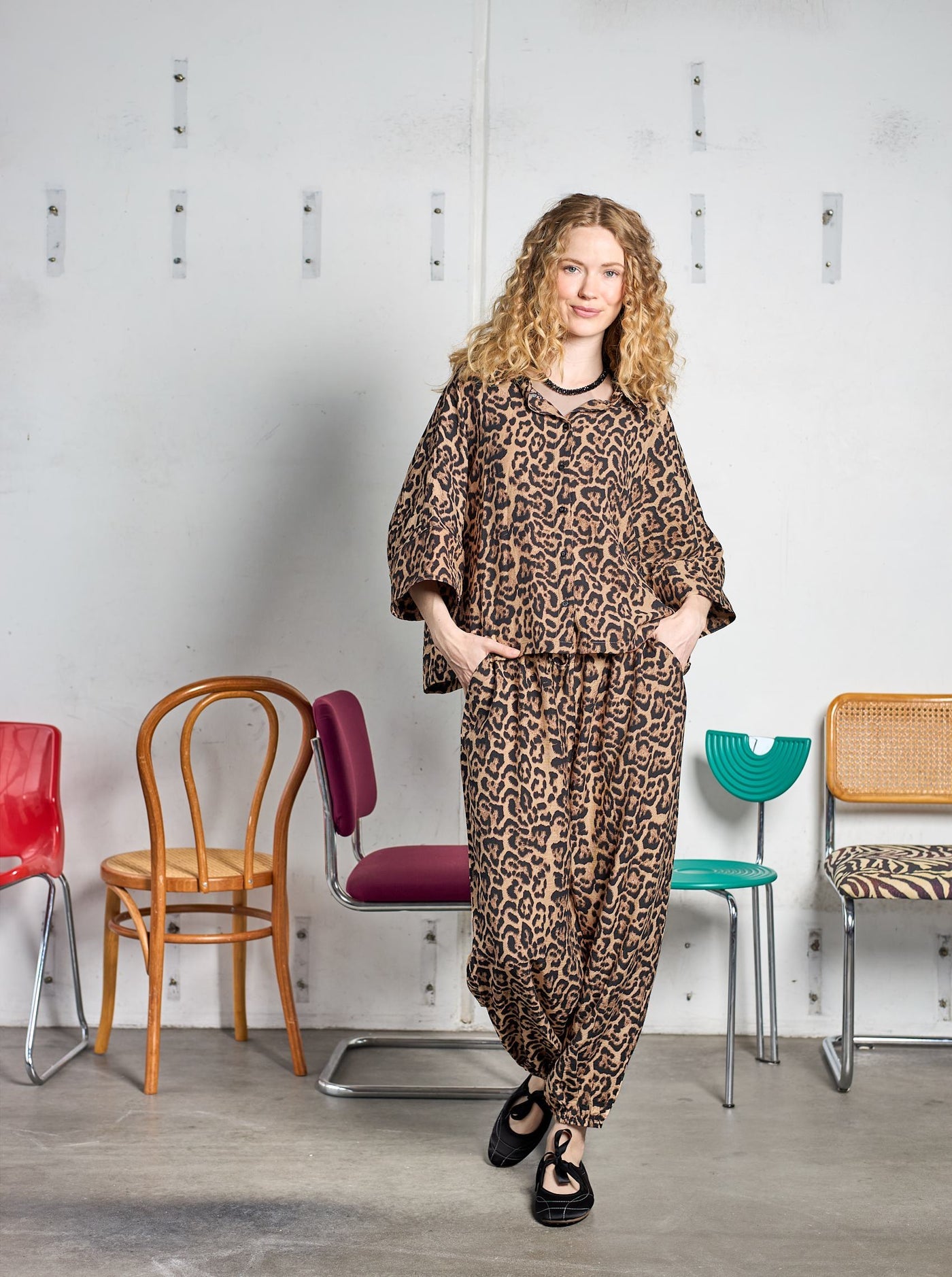 BCZoe Boxy Shirt Leo