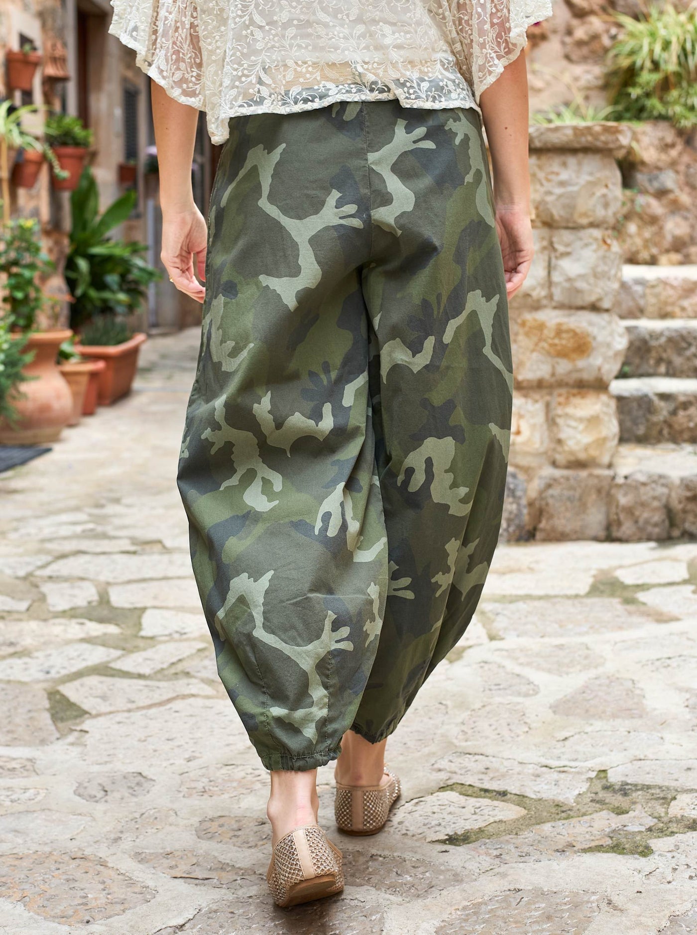 BCAlly Camouflage Balloon Trouser Army