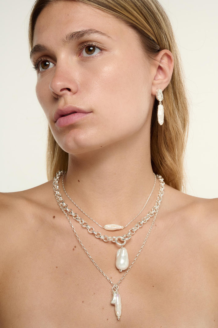 Heavy Freshwater Pearl Necklace