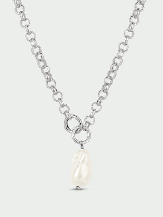 Iris Pearl Statement Necklace