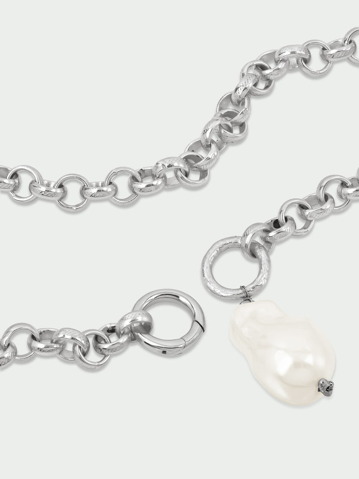 Iris Pearl Statement Necklace