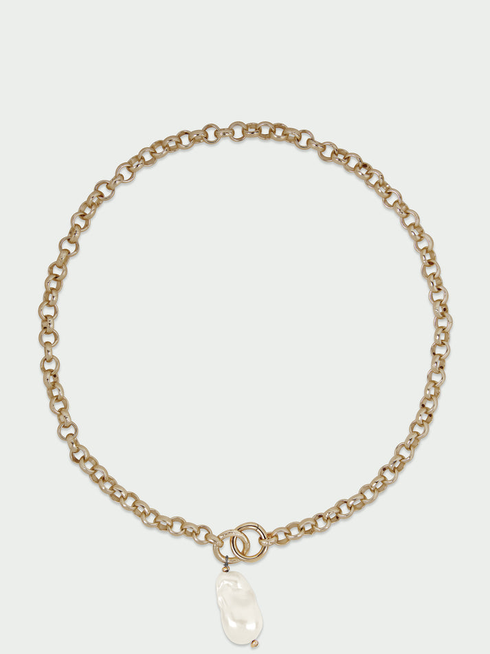 Iris Pearl Statement Necklace