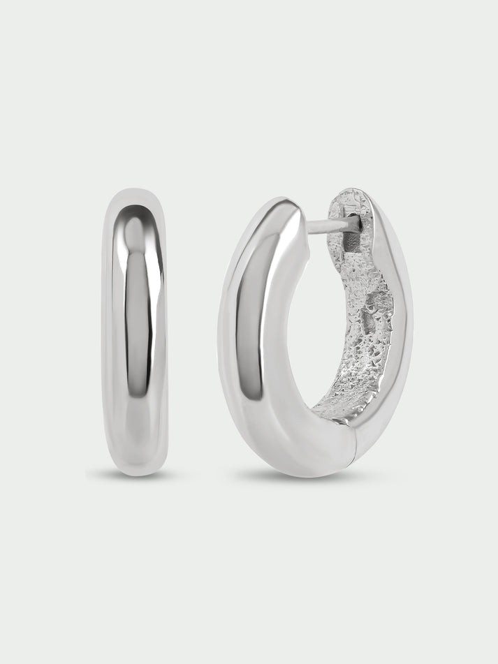 Shade Hoop Earrings Medium