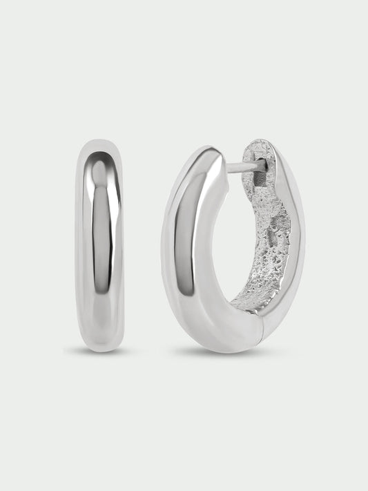 Shade Hoop Earrings Medium