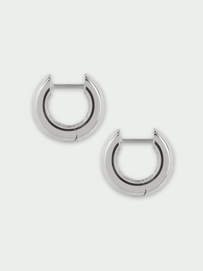 Shade Hoop Earrings Medium