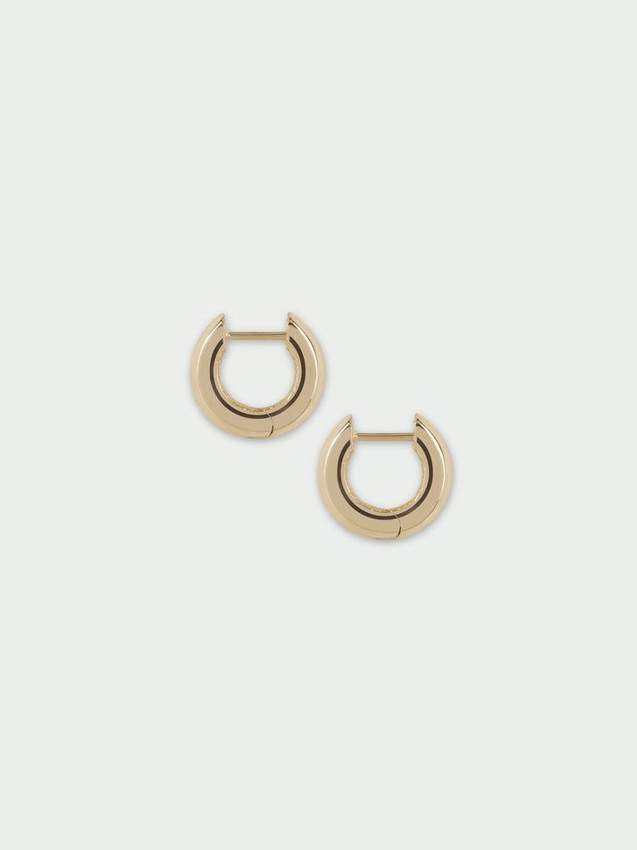 Shade Hoop Earrings Medium